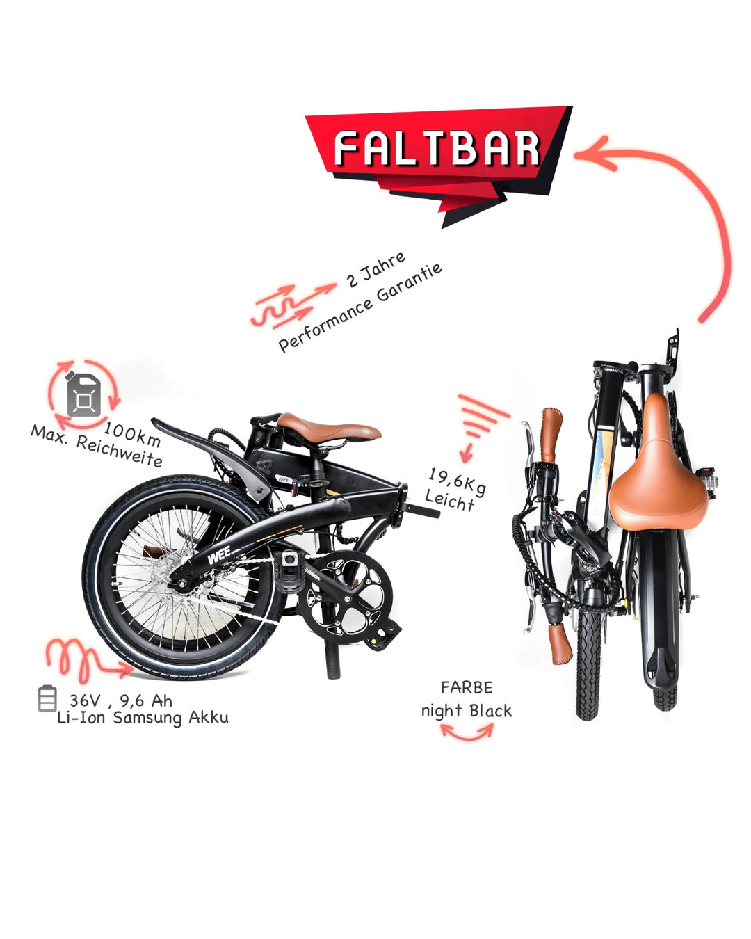 ohmbike klapprad Ohmbike Marktneuheit 2020 !!! 20 Zoll Elektro Klapprad E-Klapprad Elec